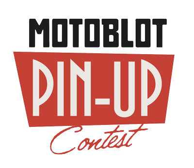 Motoblot Pin-Up Contest Logo